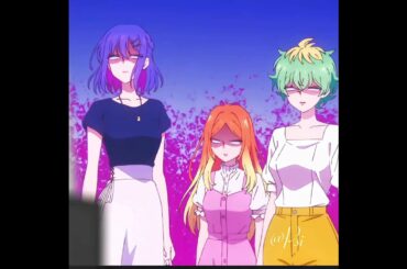 Fight Begins ☠️‼️#anime #shorts #fyp #miwa #yuu #kazuki #niko  #dealingwithmikadonosistersisabreeze