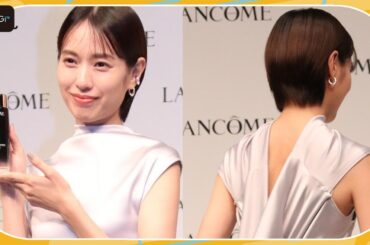 戸田恵梨香、ショートヘア×シルバードレスで大人の美　今後のビジョンは「自然体に生きていきたい」