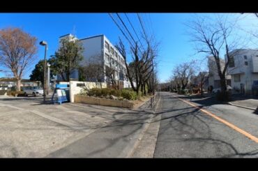 〖神奈川県〗川崎市立白鳥中学校をバイクで廻るAround