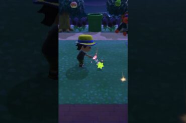 【あつ森】星に花火当てたら、消える説。　#shorts #あつ森