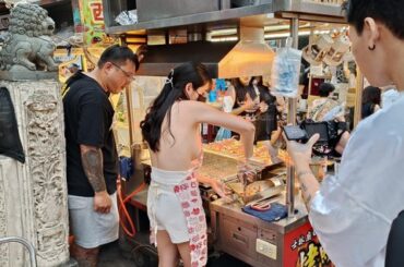 台湾の裸エプロン屋台たまらんｗｗｗｗｗｗ （※画像あり）