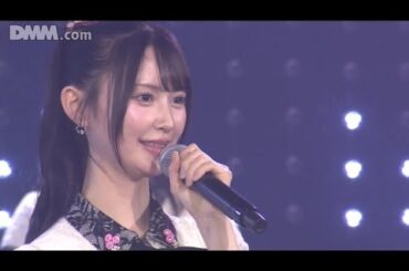 NMB48 TeamM 「Mのサイン」公演　山本望叶生誕祭スピーチ