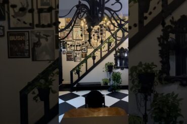 Tim Burton dream #dramaticinteriors #moodboardmonday #roominspo #timburtonstyle