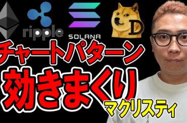 チャートパターンが効きまくり！！【 仮想通貨チャート分析】 #ビットコイン #仮想通貨 #暗号資産 #テクニカル分析