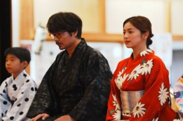 中村アン＆小澤征悦らがドラマのヒット祈願！短冊には願い事を.Ken Kojima