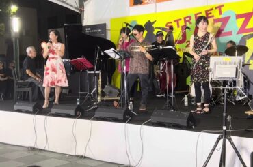 2美女が,若林みわ様の紹介,第8回神戸ジャズボーカルクイーンコンテストでグランプリを受賞,午後7時から青葉公園🌺ｼﾞｬｽﾞ祭2025🌺静岡市ジャズ祭り