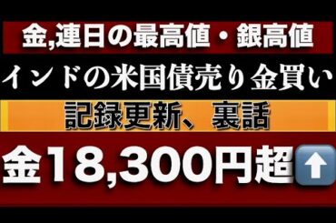 【金価格18,300円超】やばい理由