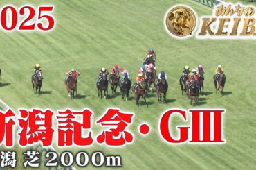 【新潟記念・GⅢ】新潟記念 新潟 芝 2000m 2025 レース  【みんなのKEIBA】