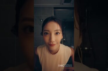 IHGホテルズ＆リゾーツ コンセプトムービー初お披露目イベント 菜々緒さん(@nanao_official)のホテルステイに密着