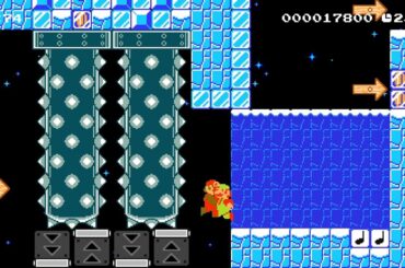 ブロッキングで落とすｗｗｗｗしかもやり返しw【マリオメーカー2】