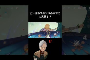 ピンばあやのツボの中での大実験！？ #原神