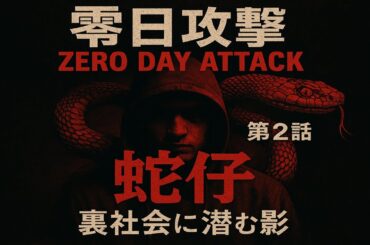 🚨【ドラマ解説】零日攻撃 ー ZERO DAY ATTACK 第2話  蛇仔 ｜裏社会に潜む影