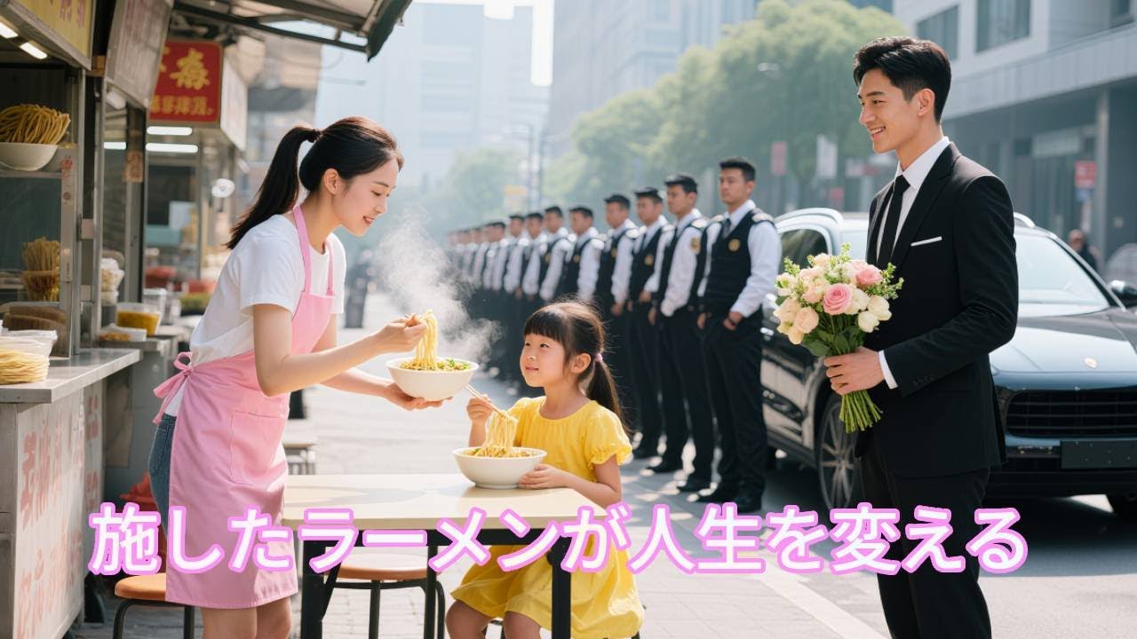 「日本語の吹き替え」田舎の女性が可哀想な女の子にラーメンをあげたら、彼女は社長の娘だった!社長が彼女を娶り、運命が変わる! #人気短編ドラマ #恋愛 「日本語の吹き替え」田舎の女性が可哀想な女の子にラーメンをあげたら、彼女は社長の娘だった!社長が彼女を娶り、運命が変わる! #人気短編ドラマ #恋愛