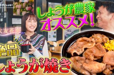 【大友花恋in熊本・八代市】しょうが農家がオススメする至高の生姜グルメ！〈ロコレコ〉