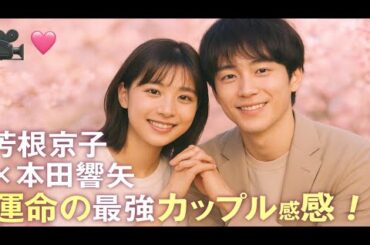 ✨🎥💖 芳根京子 × 本田響矢 💕 運命の最強カップル感！スクリーンが震える愛と奇跡の物語 🌸🌟