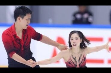 りくりゅう首位発進　ゆなすみは3位　木下グループ杯ペアSP