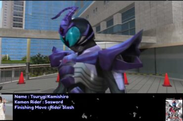 PS2 Kamen Rider Kabuto - All Riders Finisher