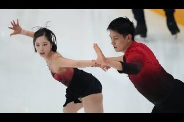 【フィギュア】りくりゅう、ＳＰに向け最終調整　ＣＳ木下グループ杯、今季初の国際大会