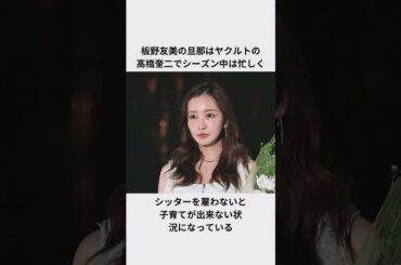 板野友美のベビーシッター活用エピソード#板野友美 #akb48 #高橋奎二