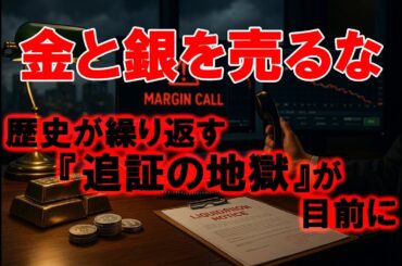 金と銀を売るな—歴史が繰り返す『追証の地獄』が目前に