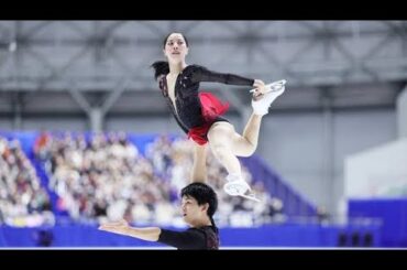 【フィギュア】りくりゅう、今季初の国際大会で自己ベスト肉薄　79.94点で五輪シーズン弾み