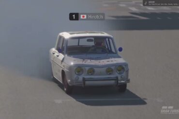 PP575 Renault R8 '66_生田絵梨花号 Drift show 1 挑戦