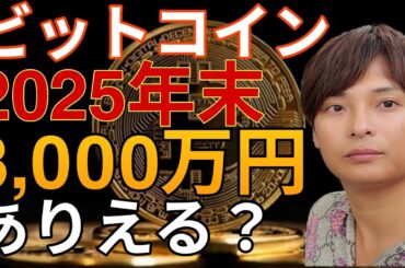 仮想通貨ビットコイン 2025年末 20万ドル (3,000万円) ありえる？