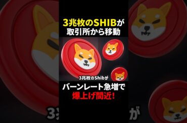 【柴犬コイン（SHIB）】大口投資家が大量ガチホで爆上げ間近！？【仮想通貨】