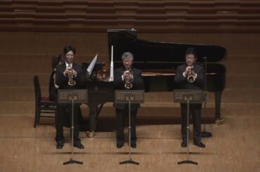 3本のトランペットための幻想曲（J.B.L.アーバン作曲 / 水口　透編曲）　ー杉木峯夫 東京藝術大学退任記念演奏会より