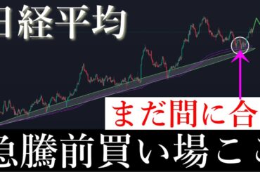 🚀急騰前まだ買い間に合います。日経平均株価/Ni225