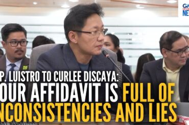 Rep. Luistro questions Curlee Discaya in intense exchange | GMA Integrated News