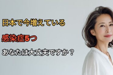 【要注意】日本で今増えている感染症5つ｜あなたは大丈夫？