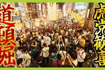 【阪神優勝の夜】やっぱり相次いだ「道頓堀川にダイブ」大阪府警が1000人態勢で警戒したが…　歓喜と混乱の大阪・道頓堀に密着【怒り】【MBSニュース特集】（2025年9月8日）