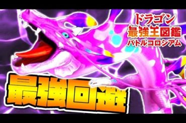 回避力最強ドラゴン出現！「蜃(しん)変異種」の絶対回避を攻略せよ【ドラゴン最強王図鑑バトルコロシアム】攻略実況Part20