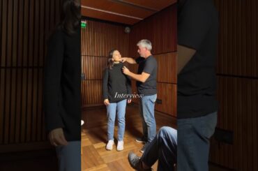 Interview 💙🎶オーケストラより表彰状を頂きました。 #田中彩子 #music #vlog #classicalmusic