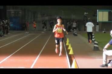 【鴨川和生選手】20250906ナイター記録会inかきどまり 2000m2組