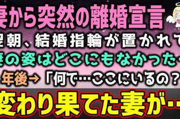 【感動する話】妻から突然の離婚宣言。別れて１年後→妻「何で…ここにいるの？」そこには変わり果てた妻の姿が…（泣ける話）感動ストーリー【朗読・いい話】総集編