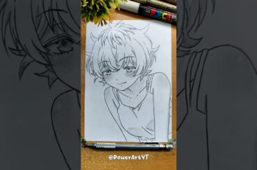 How to Draw Miwa ✨ #howtodraw #creativeart #メイキング #drawing #shorts