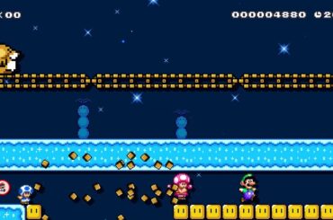 足場を壊して自分勝手に進む奴ｗｗｗｗ【マリオメーカー2】
