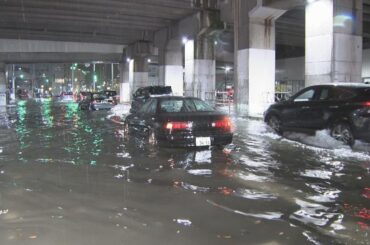 大雨の影響で浸水被害相次ぐ　1時間降水量120ミリ超は観測史上最大　三重・四日市市
