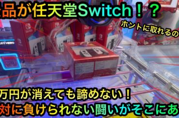 【クレーンゲーム】任天堂Switchが景品！？闇の橋渡し攻略なるか！？地獄の散財の結果は【ゲームセンター【UFOキャッチャー】】