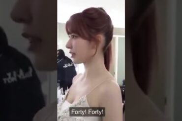 【LE SSERAFIM】ただ細いだけでないのが分かる宮脇咲良さん