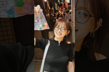 さや姉、夏祭りで水ヨーヨーすくい🎐可愛すぎる夏のひととき🍉 #山本彩 #かわいい #夏の思い出 #夏祭り #夏休み