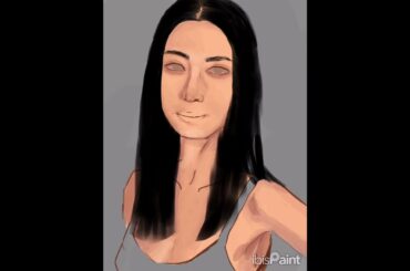 イラスト初心者が美しすぎる52歳深津絵里さんを描いてみた。#ibispaint #drawing #アイビスペイント #デジタルイラスト#イラスト初心者 #深津絵里