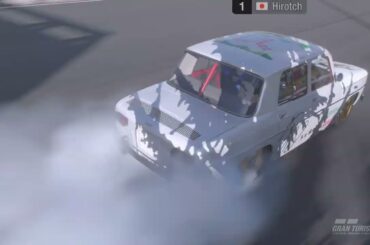 グランツーリスモ 7 PP575 Renault R8 Gordini '66_生田絵梨花号 Drift Show 2 漂流