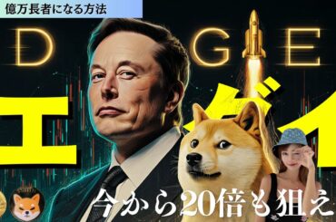 【実はまだ間に合う】DOGE20倍爆益チャンス！BTC/SHIB相場も特別に教えます