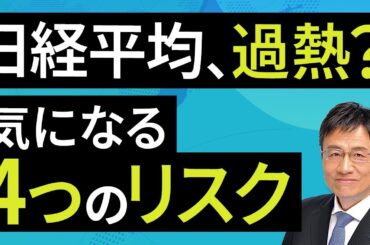 日経平均、過熱？気になる4つのリスク（窪田 真之）：9月16日【楽天証券 トウシル】