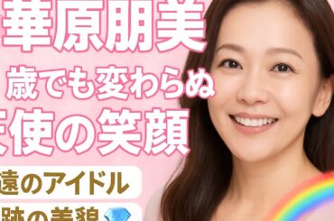 🌸💖＜華原朋美＞51歳でも変わらぬ天使の笑顔✨透明感あふれる美しさに胸キュン💘「永遠のアイドル👑」「奇跡の美貌💎」と世界中が感動の嵐🌈