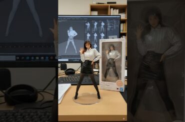 最近流行りのフィギュア画像の逆バージョン #森高千里 #ストレス