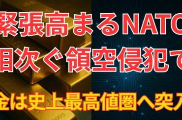 NATO最前線ルーマニアで領空侵犯の衝撃！金価格への影響は？